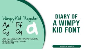 Discover The Diary Of A Wimpy Kid Font: A Must-Have For Fans