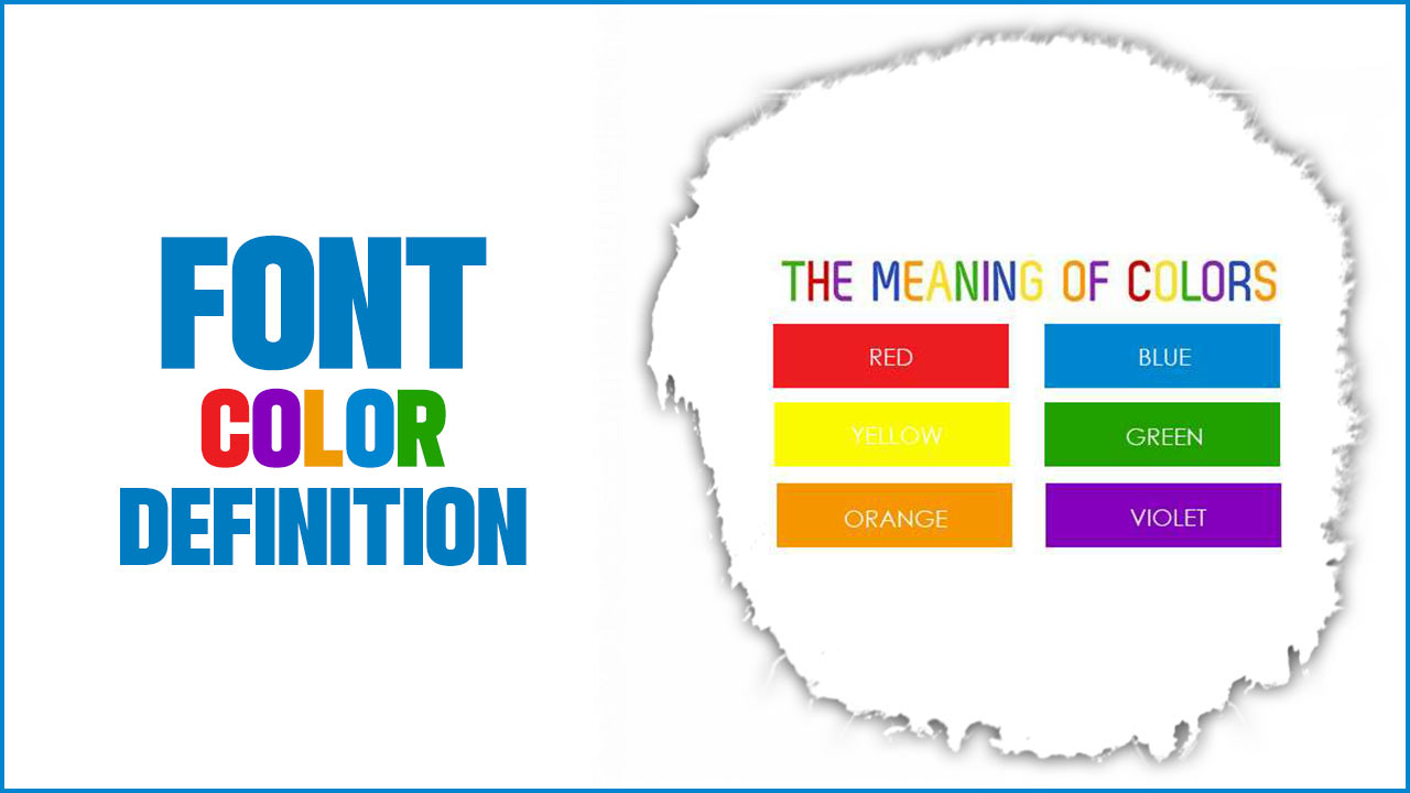 Font Color Definition