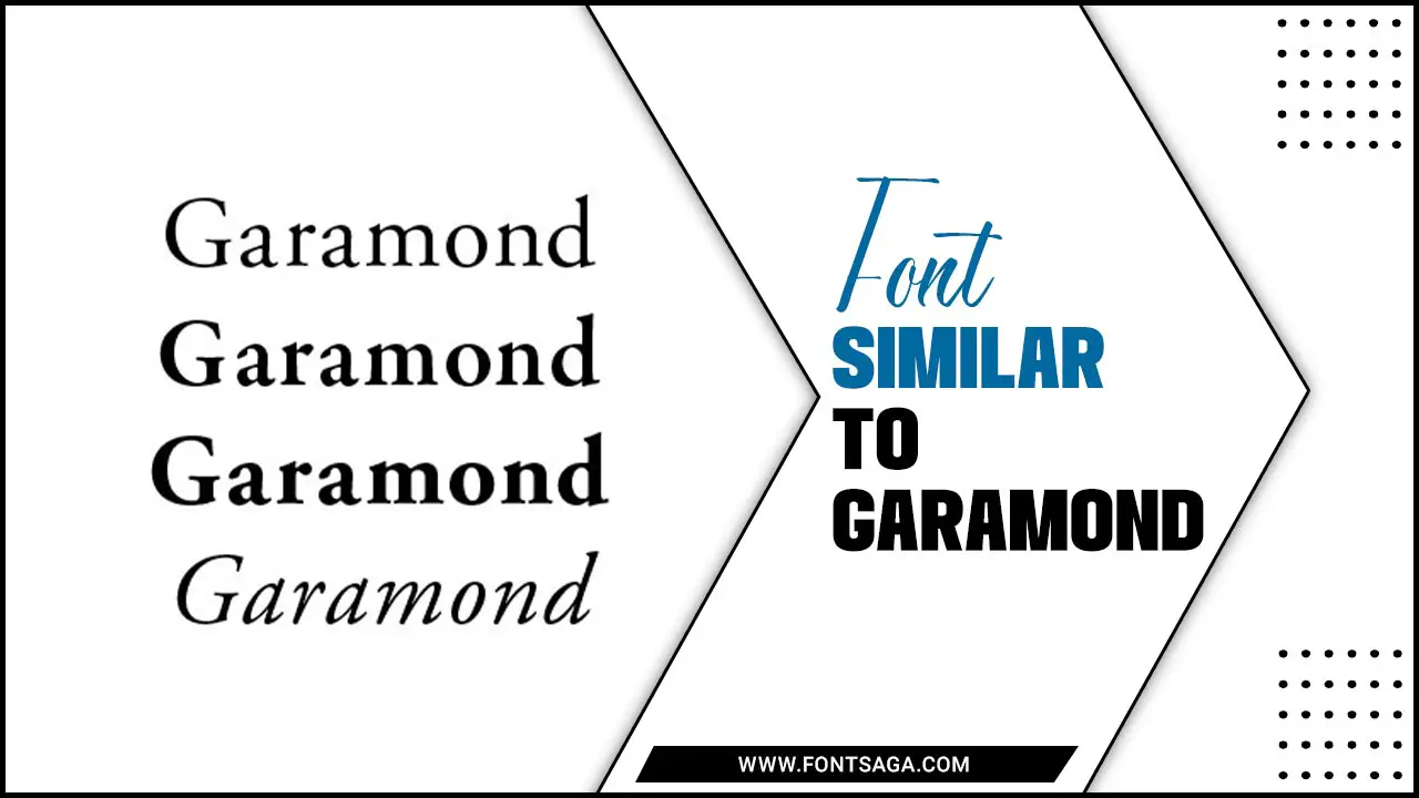 Font Similar To Garamond
