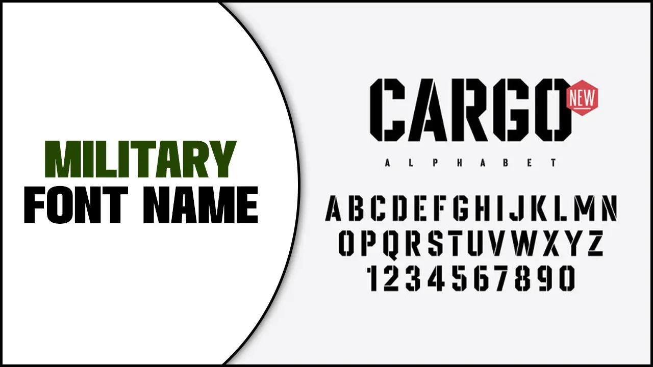 Military Font Name