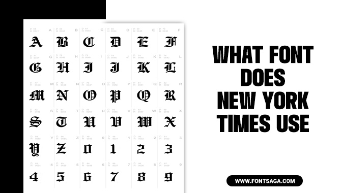 What Font Does New York Times Use