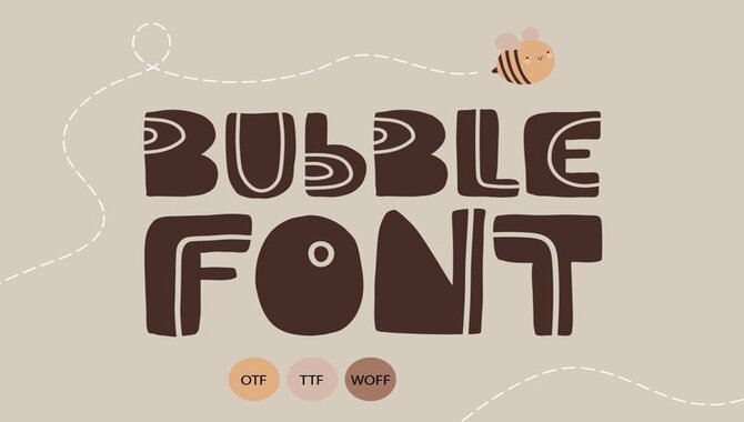 Best Bubble Letter Fonts For Default Settings
