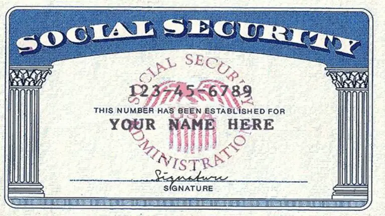 Social Security Number Font- Secure Your Identity