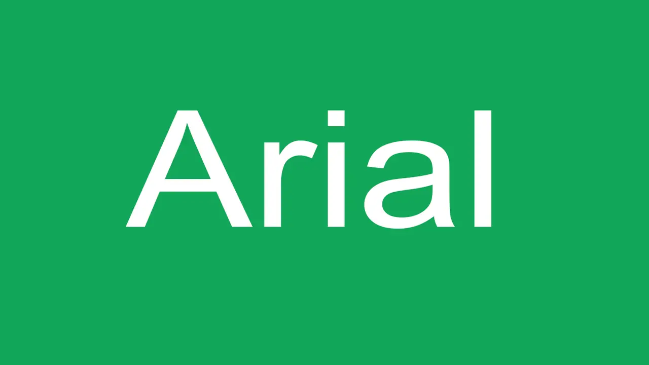 Arial