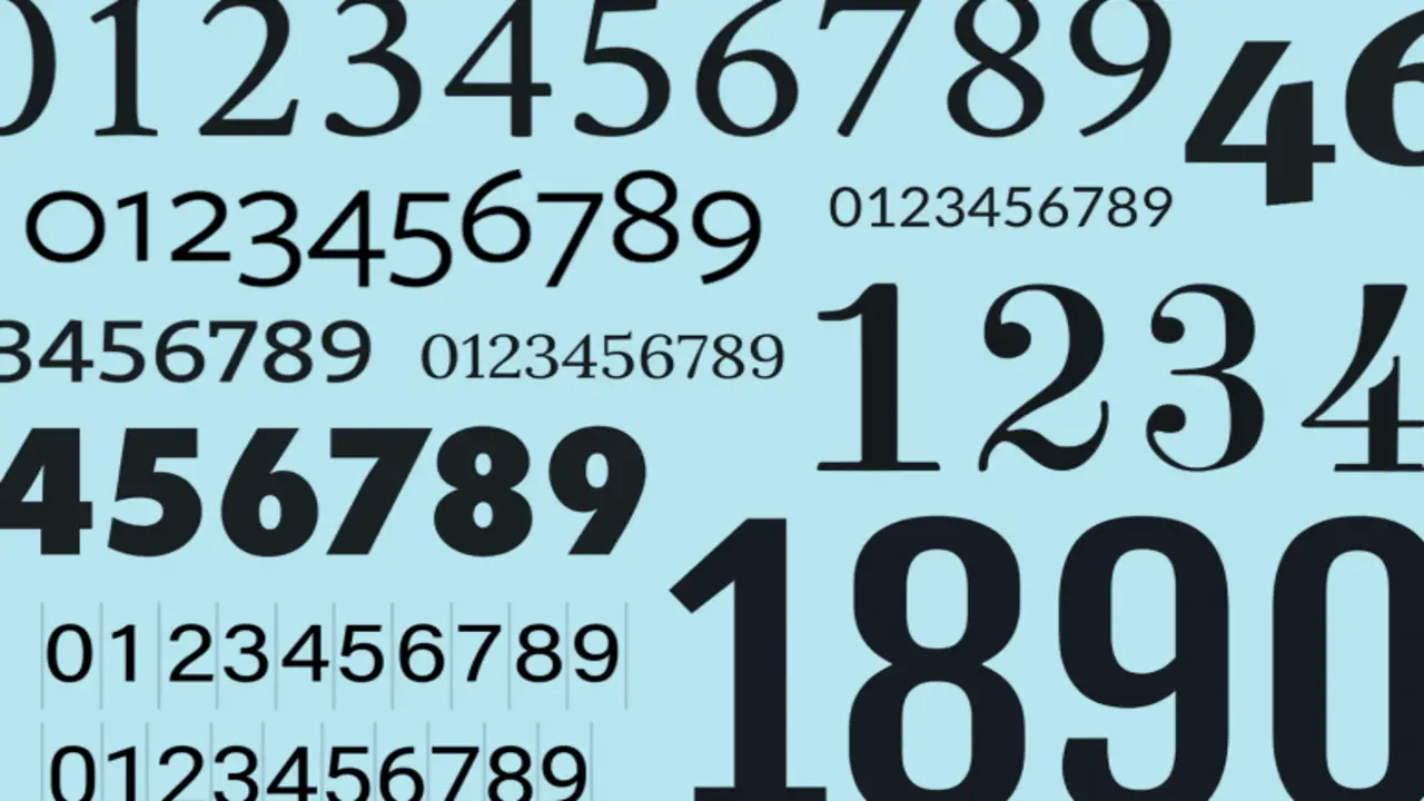 Benefits Of Using Old Style Numbers Fonts