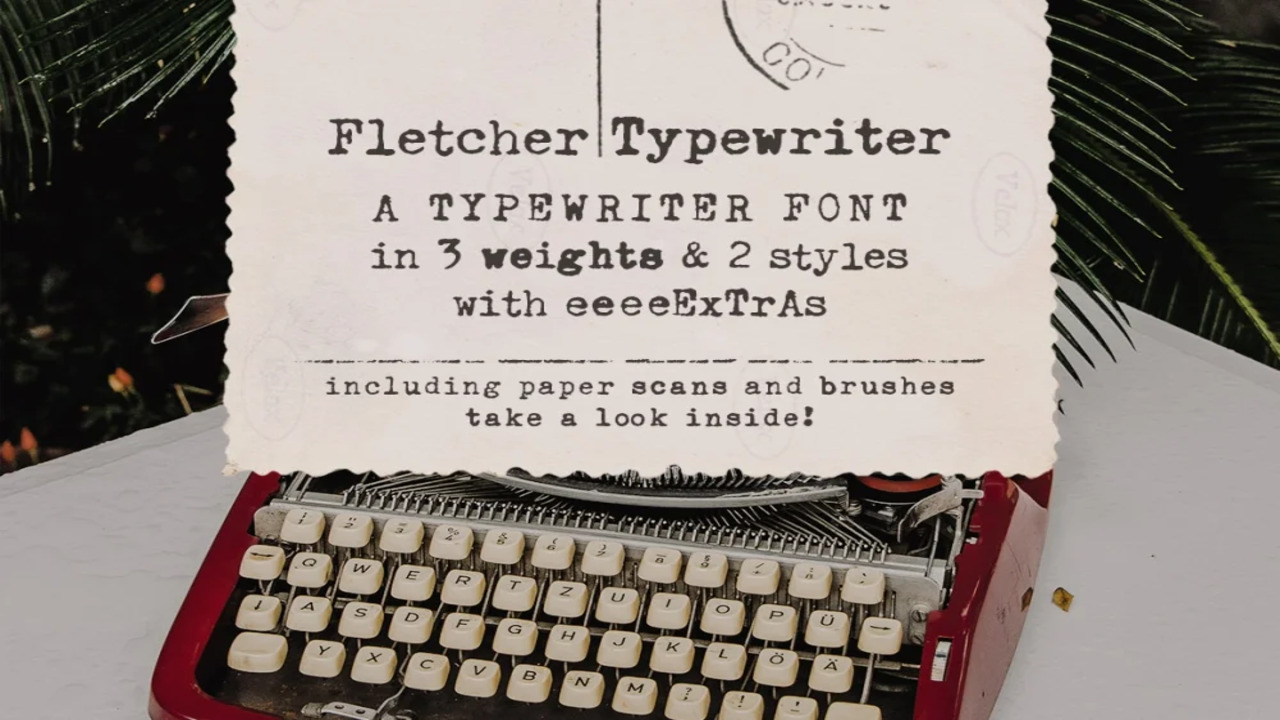 Benefits Of Using Typewriter Fonts