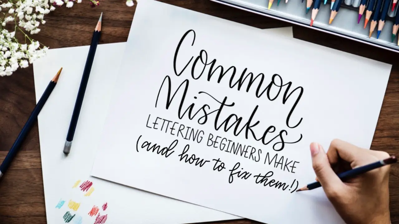 Common Mistakes To Avoid In Calligraphy Writing