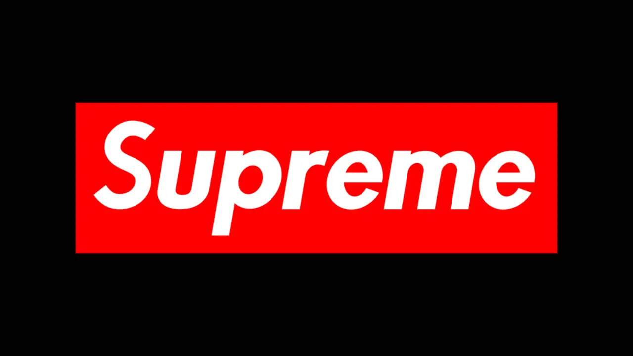 Supreme discount style font