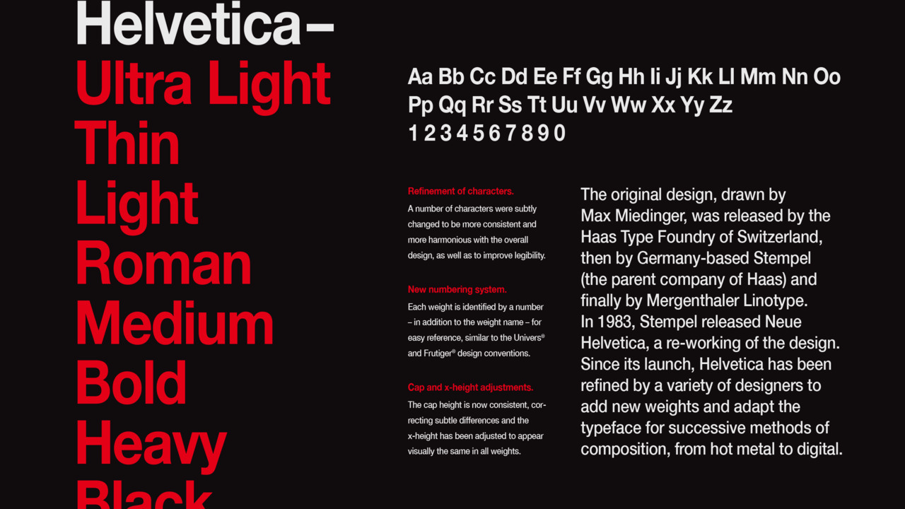 Examining The Legibility Of Popular Fonts Like Helvetica And Arial