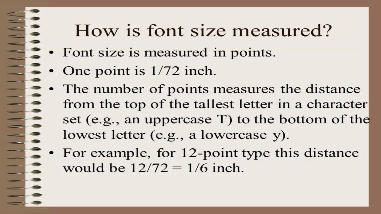 Exploring What Font Size Is 1 Inch