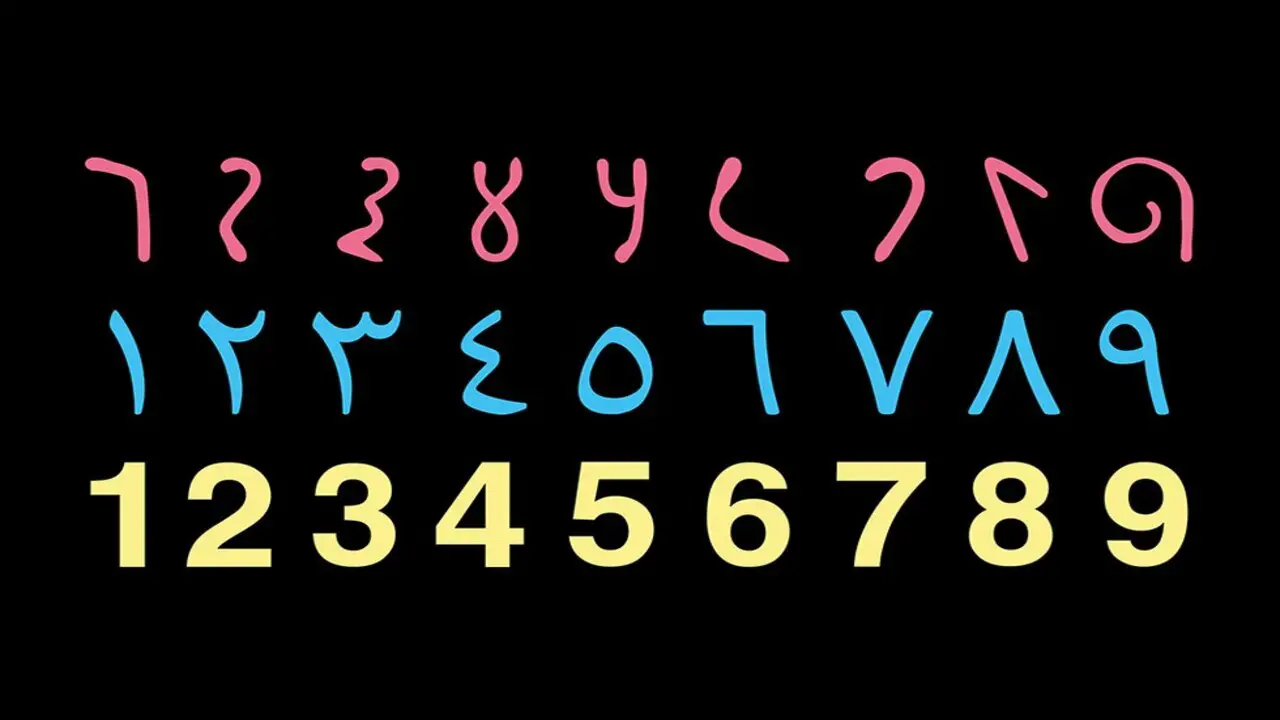 History And Evolution Of Old Style Numbers Font
