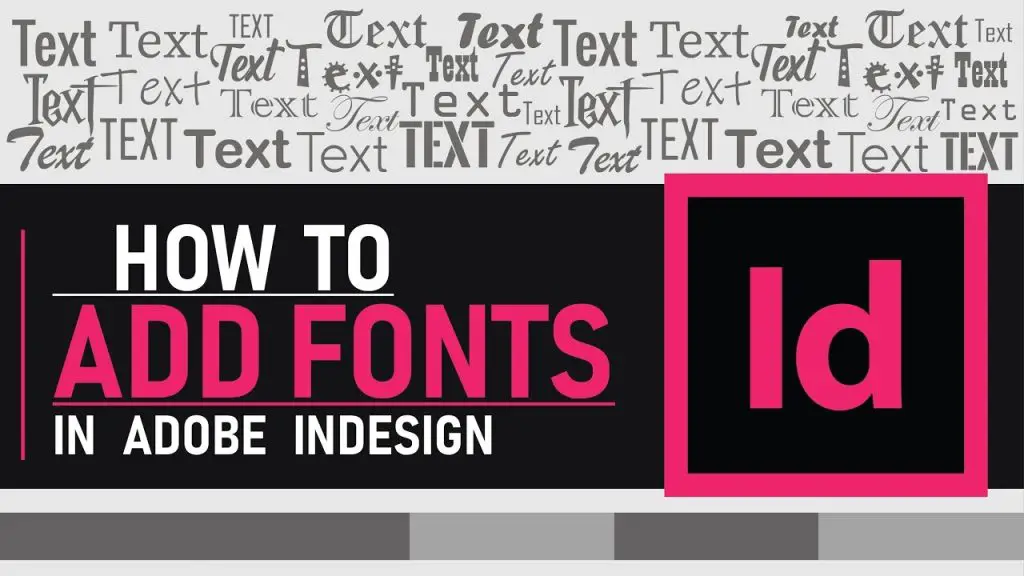 how to add font files to indesign