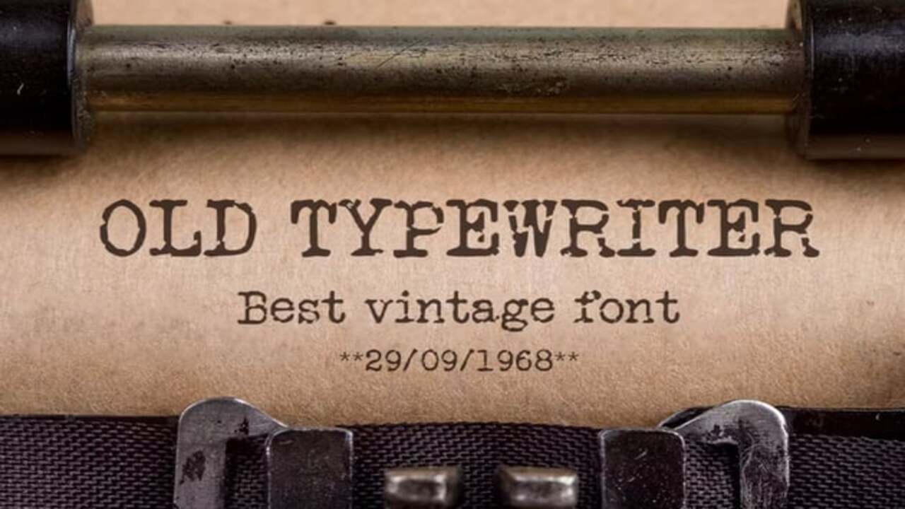 How To Choose The Right Typewriter Font