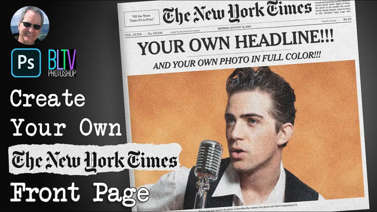 How To Create A Copy Of The New York Times Logo In Adobe Photoshop Or Illustrator