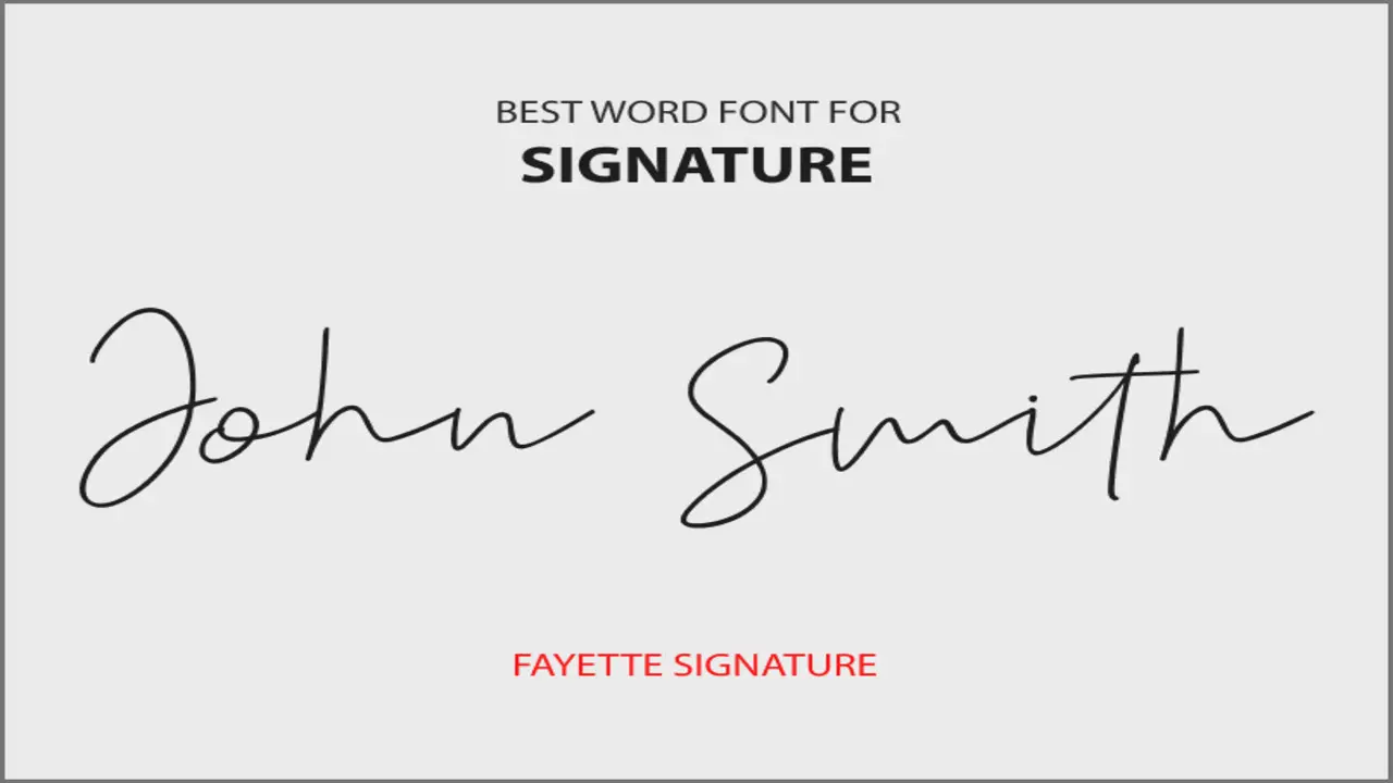 How To Create A Signature Font On Word