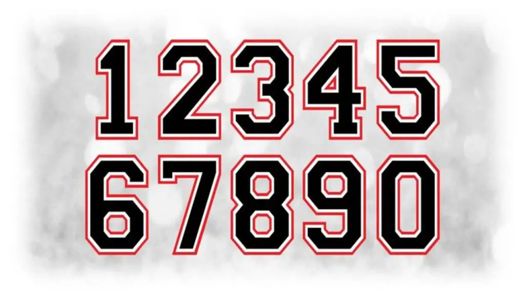 Basketball Jersey Number Font A Beginners Guide