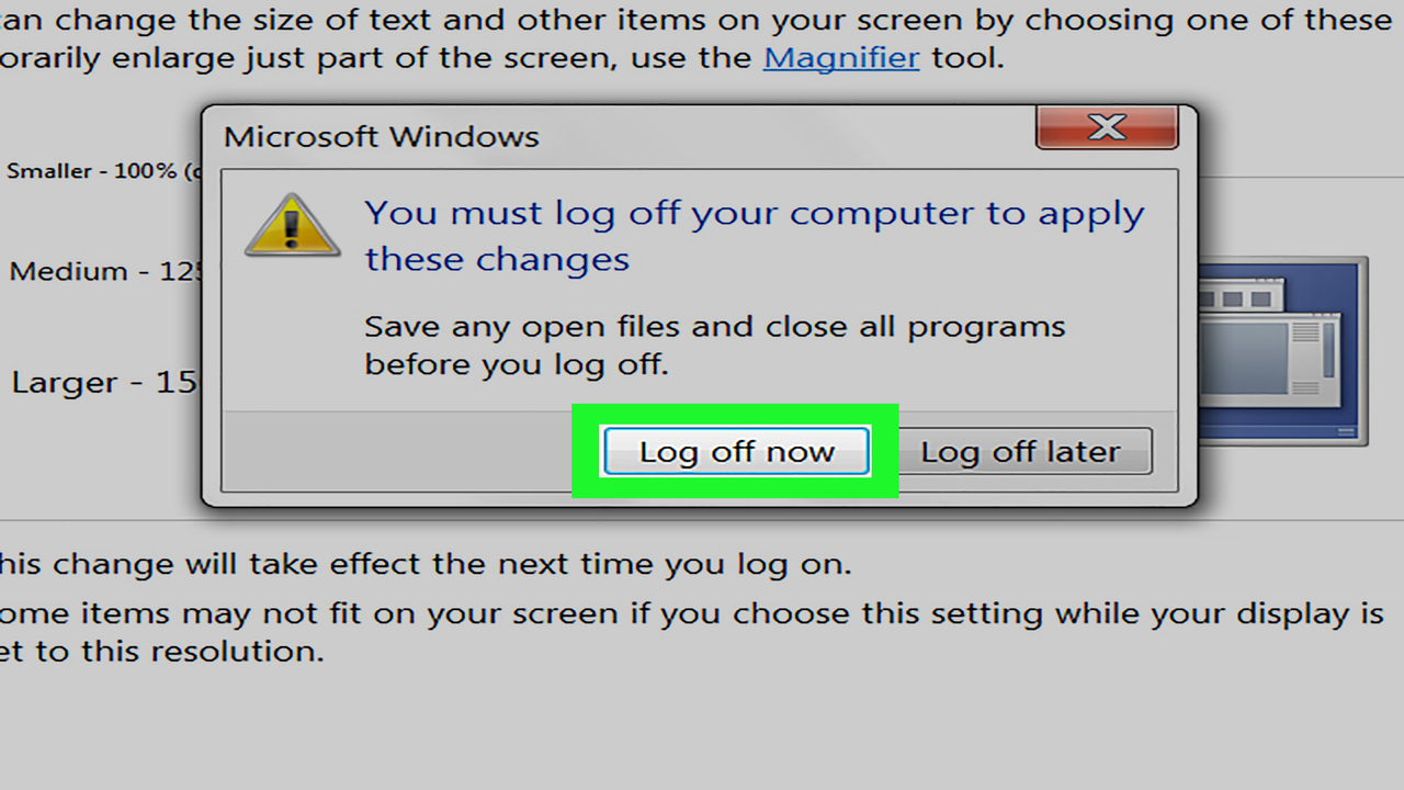 Steps To Windows 7 Change System Font