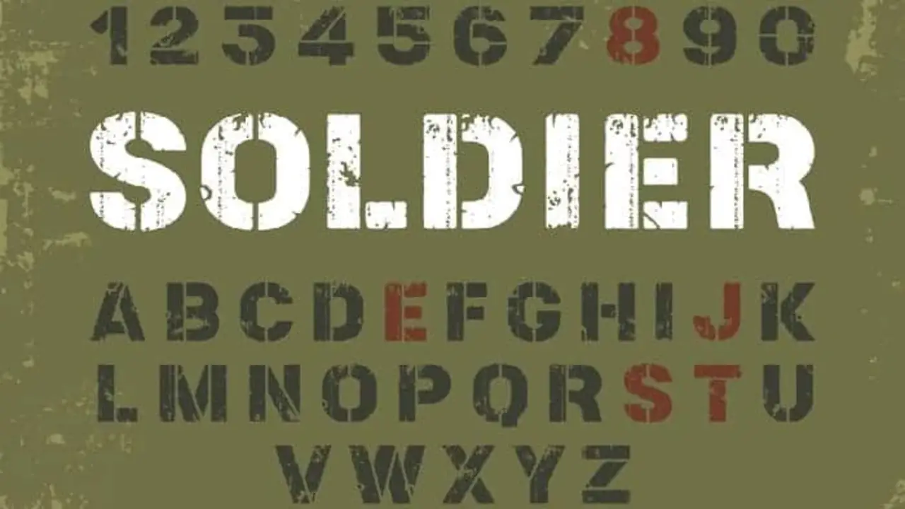 The 10 Best Us Military Fonts