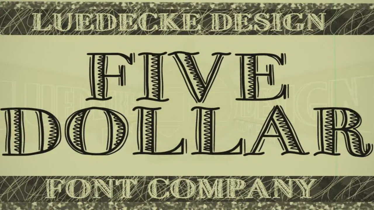 The 5 Best United States Money Font