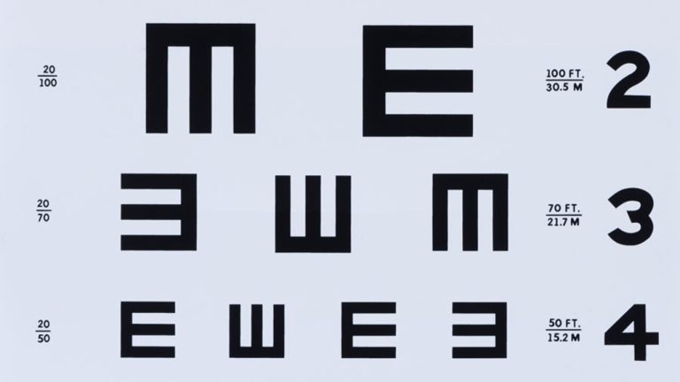 Unlock Clarity: Eye Chart Font Revealed!