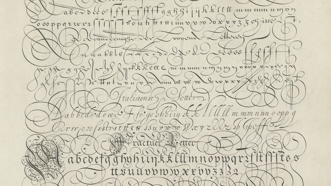 The History Of Cursive Writing And Fonts