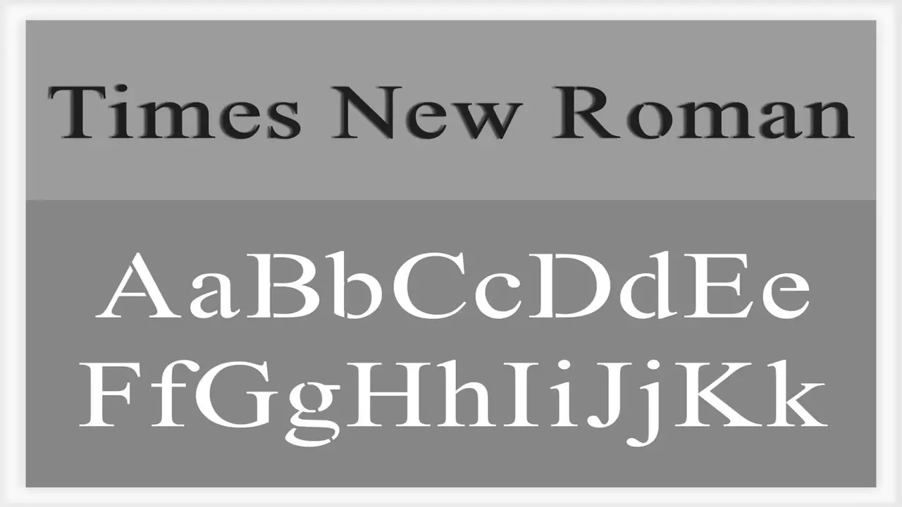 Times New Roman