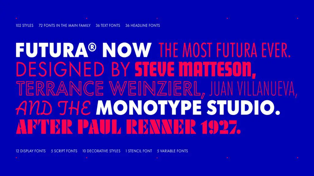 Google Font Similar To Futura - Stylish Google Fonts