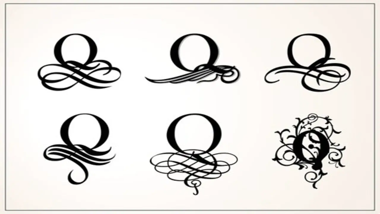 Types Of Fancy Q Fonts