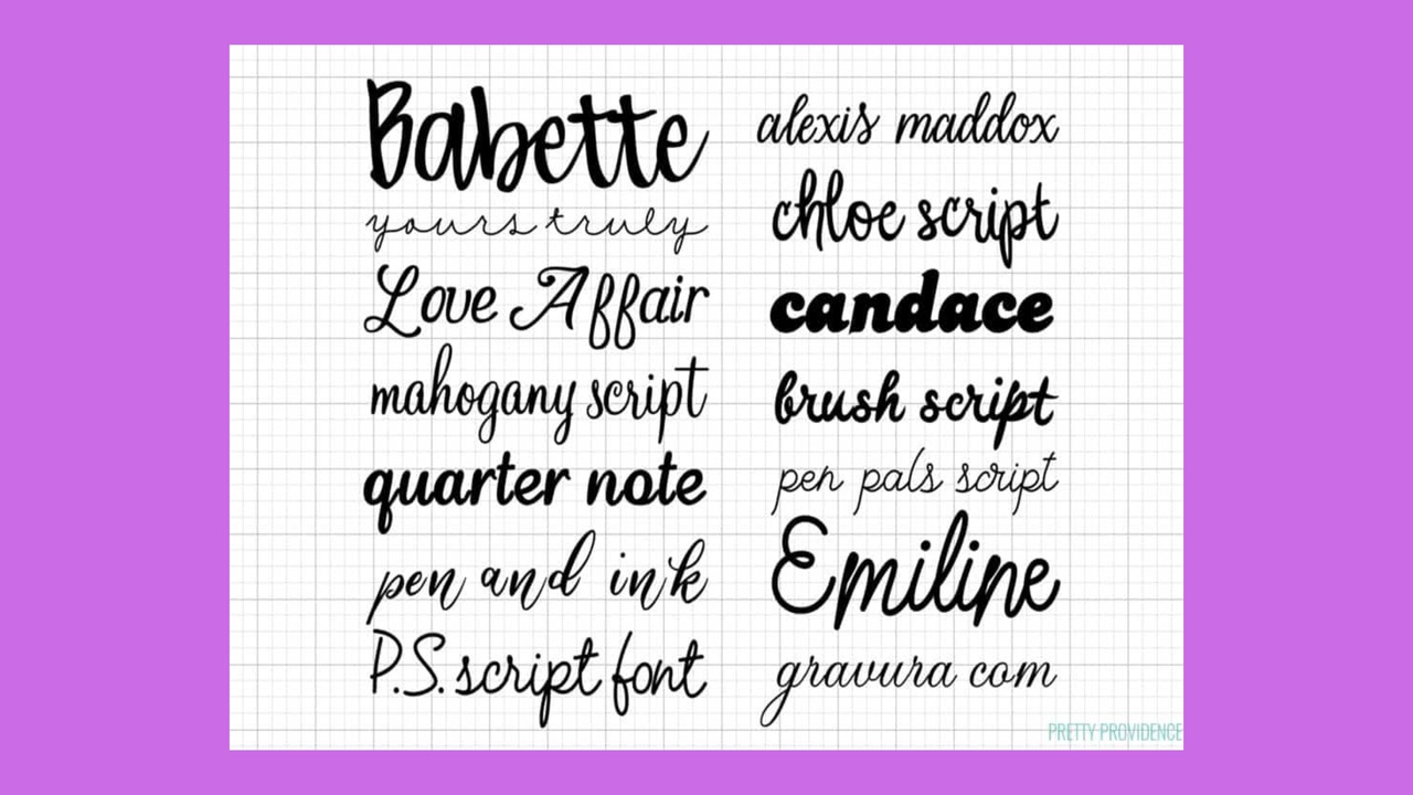 Understanding The Different Font Styles And Thickness Options In Cricut Design Space