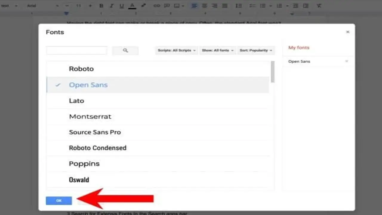 Use The Font In Google Docs