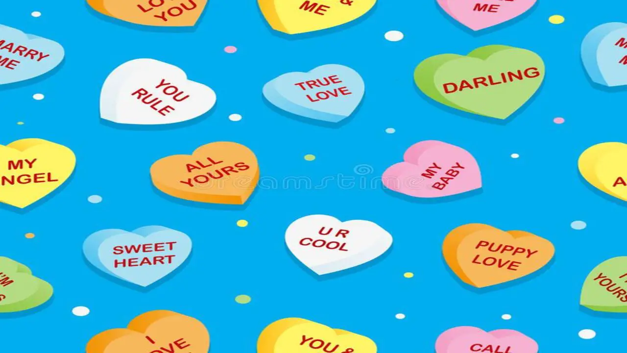 Using Conversation Hearts Font In Print Design