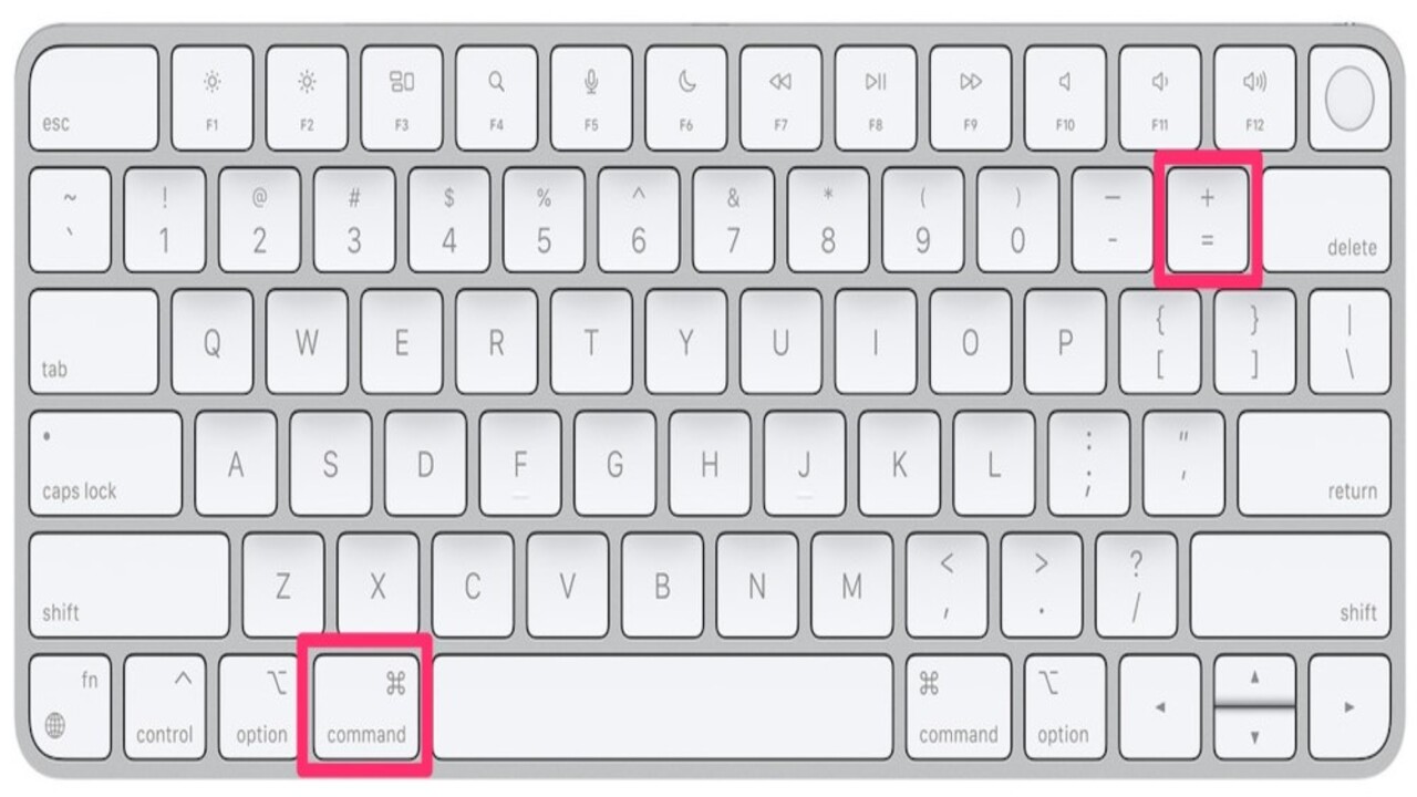 Using Keyboard Shortcuts To Change Font Size