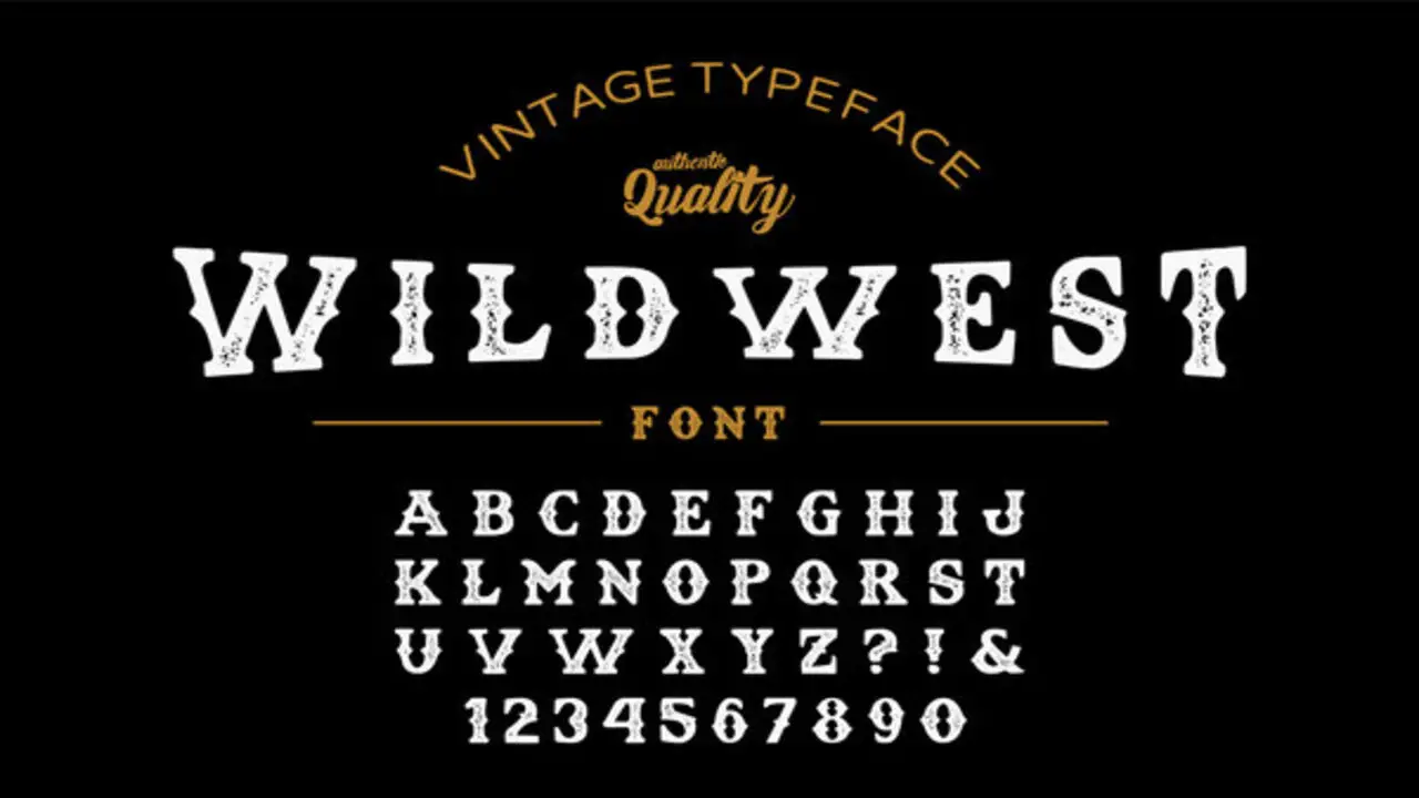 Western Writing Font - Crafting Authenticity