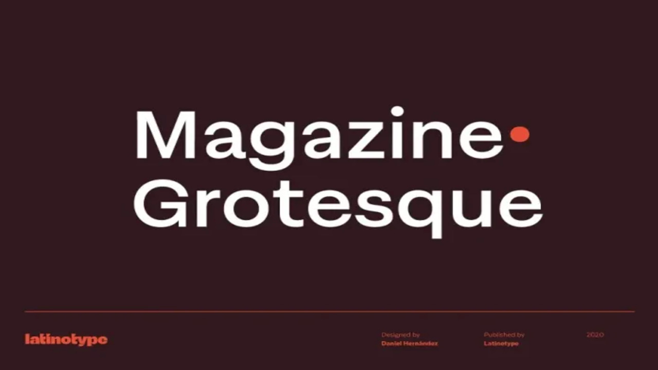 Variations Of Grotesque Fonts