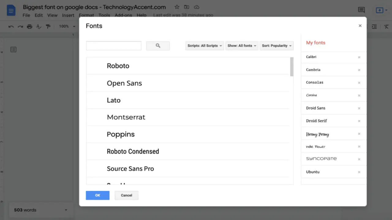 What Is The Biggest Font Style On Google Docs - You Need To Know