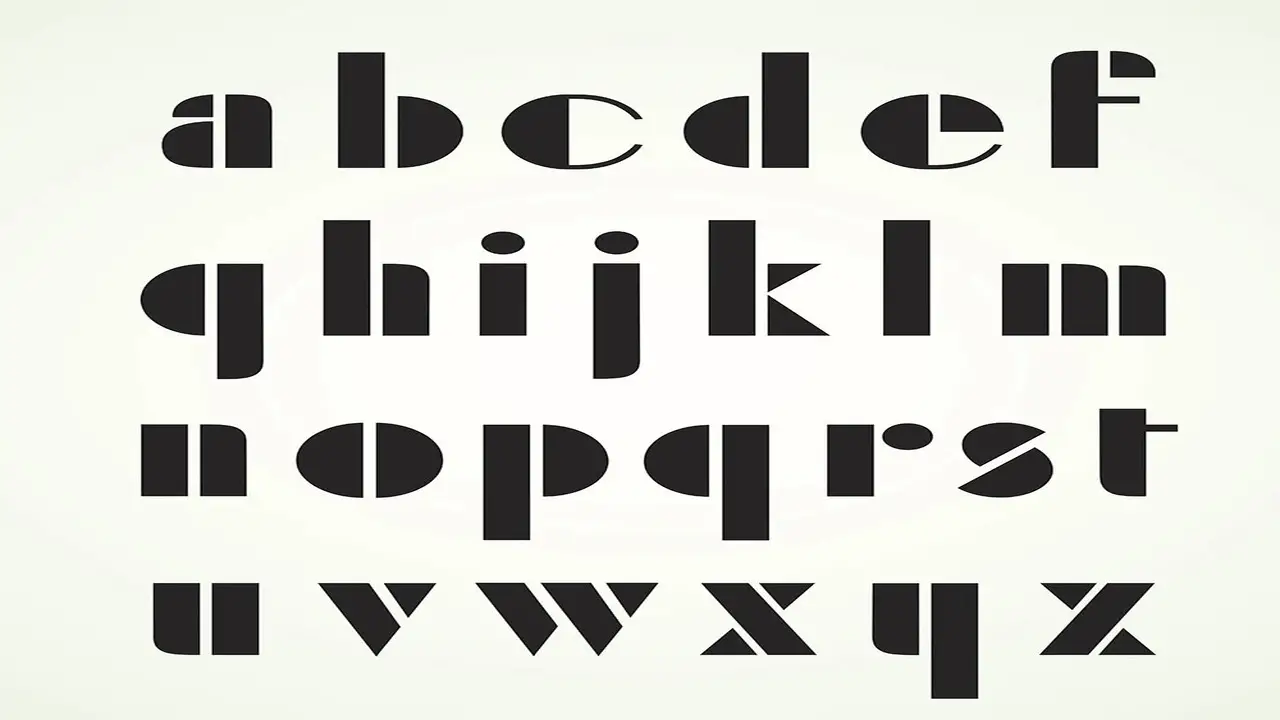 Google Font Art Deco - A Visual Guide