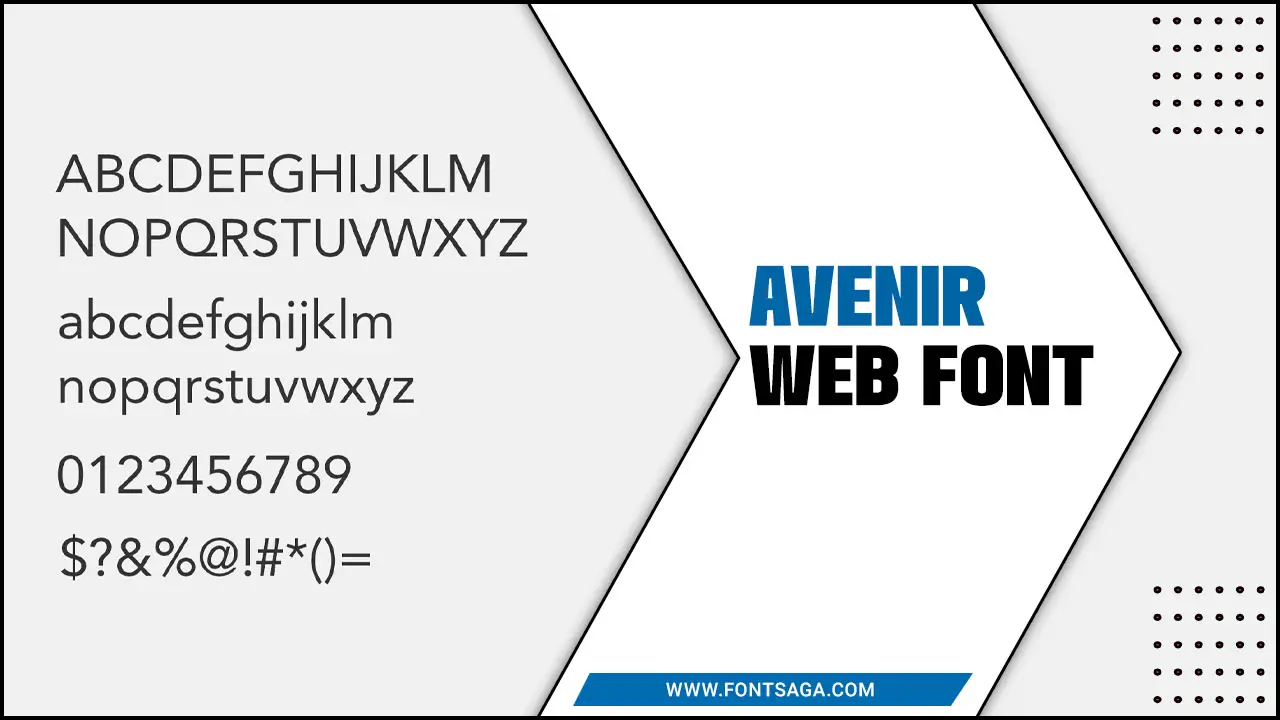 Avenir Web Font
