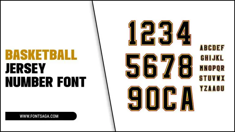 Basketball Jersey Number Font: How To Choose It