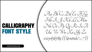 Calligraphy Font Style: Perfect Your Writing Skills