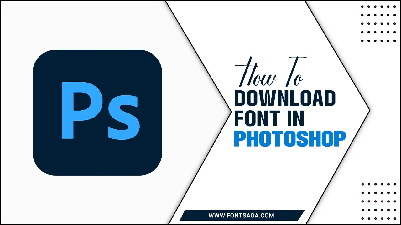 download font in photoshop
