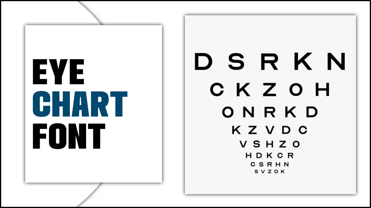 Eye Chart Font