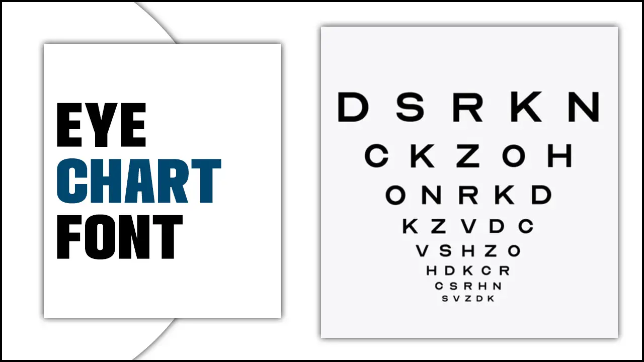 Eye Chart Font Chart Eye Formtemplate Conroysflowersl - vrogue.co