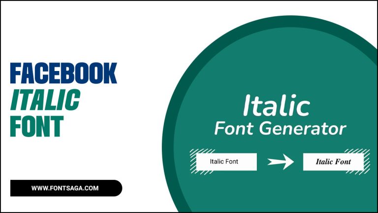 Facebook Italic Font: How To Make Your Text Stand Out