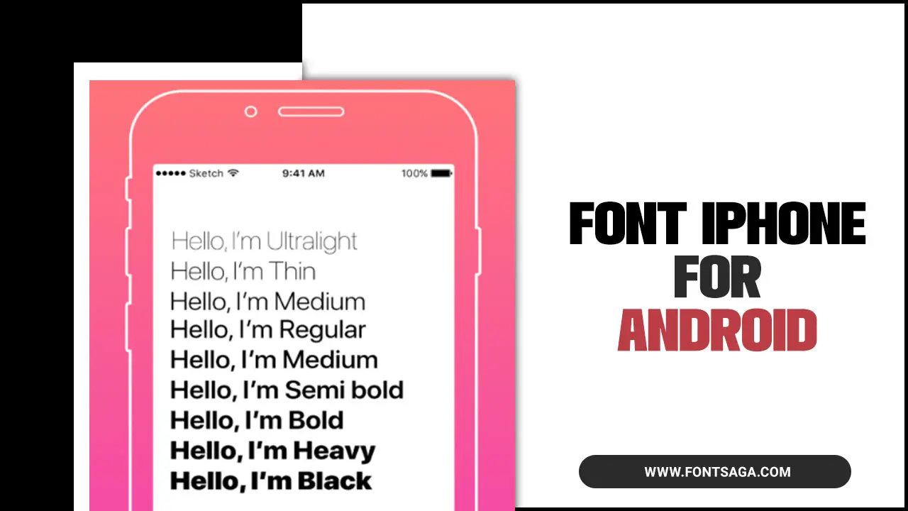 Font Iphone For Android