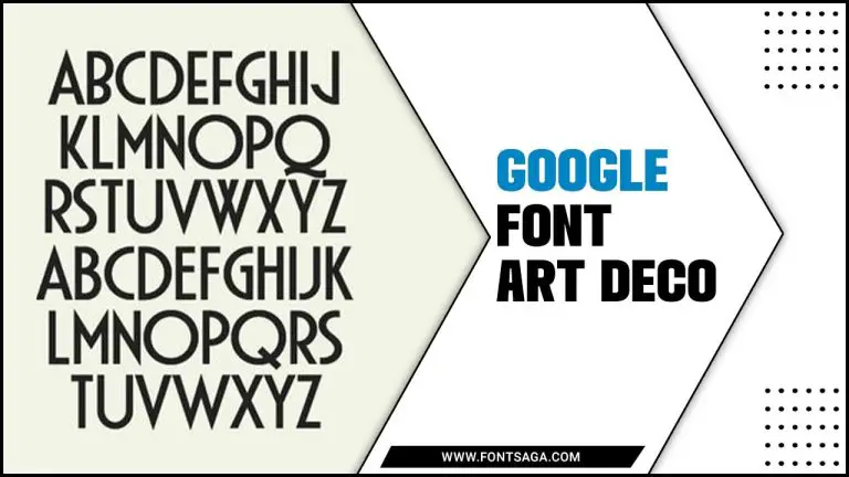 Google Font Art Deco- How To Use Them