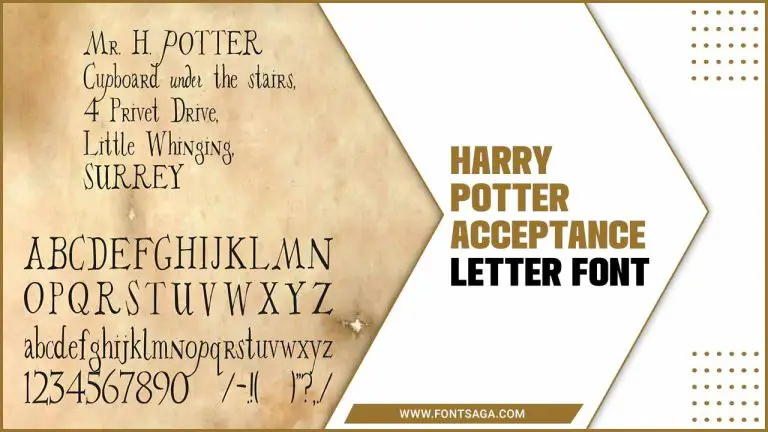 The Ultimate Guide To Harry Potter Acceptance Letter Font