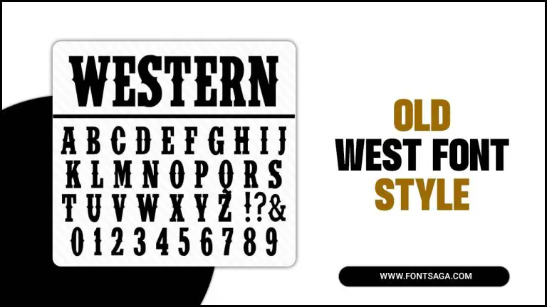 Old West Font Style: A Simple Guide