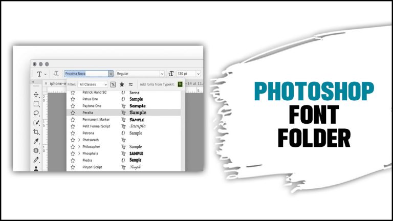 Photoshop Font Folder