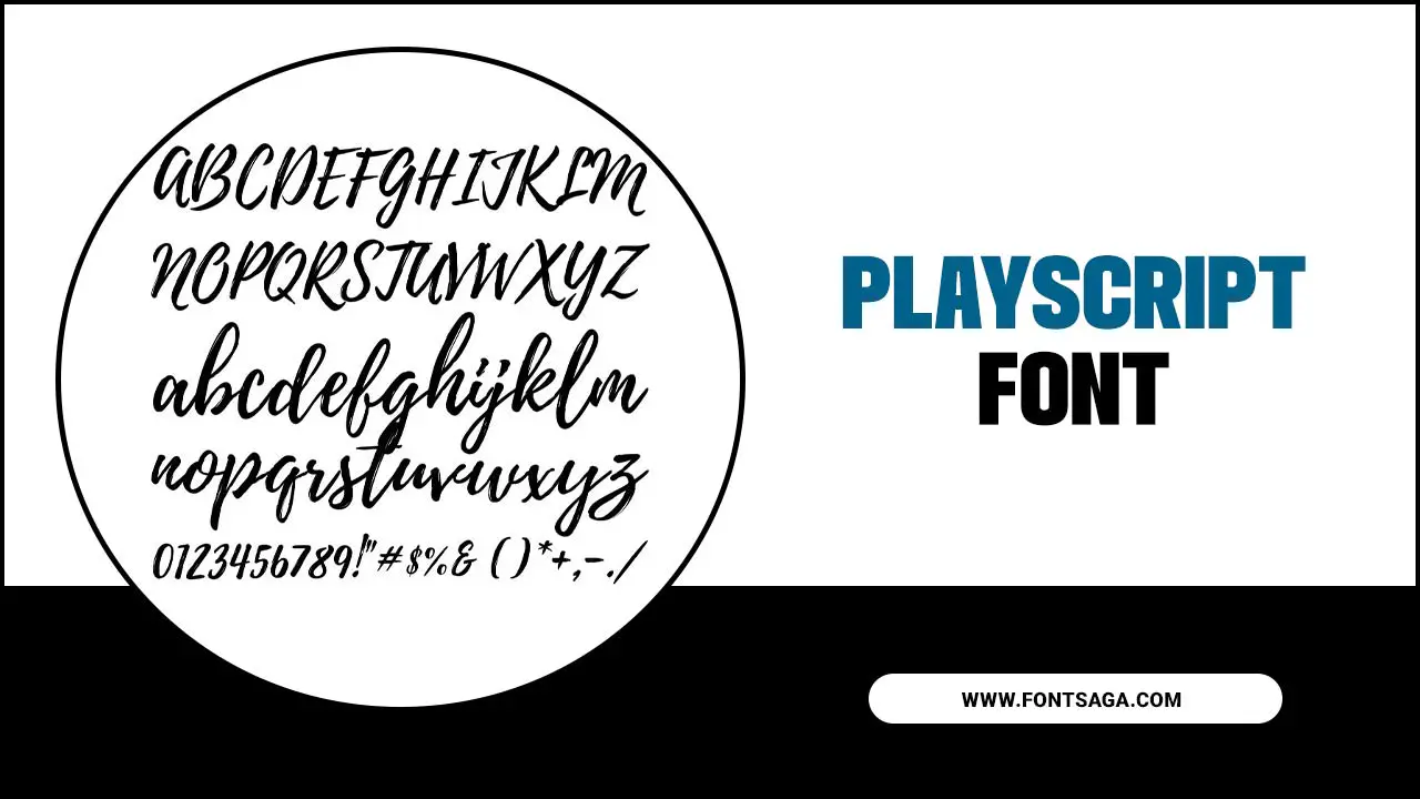 Playscript Font