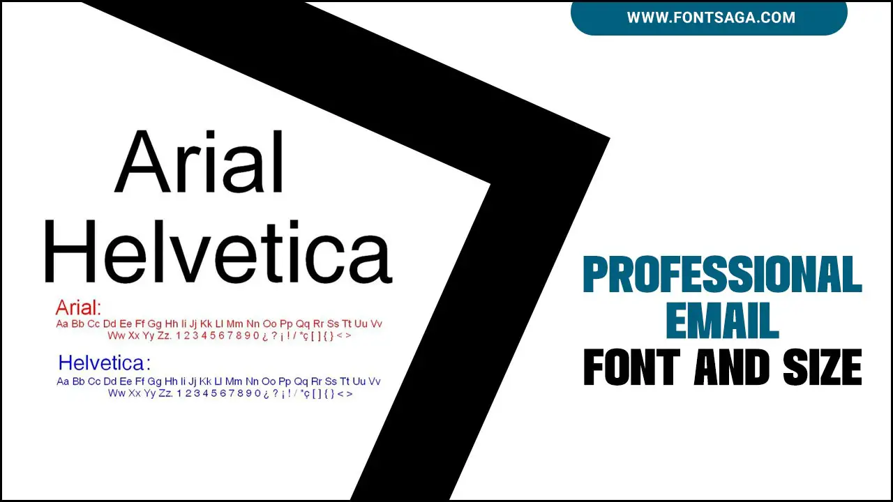 Professional Email Font And Size